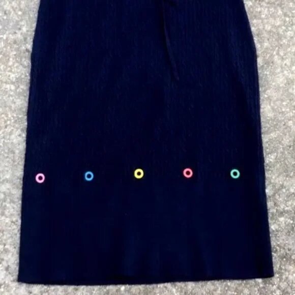 Staud Skirt Linen Knit Pencil Midi - Picture 4 of 9